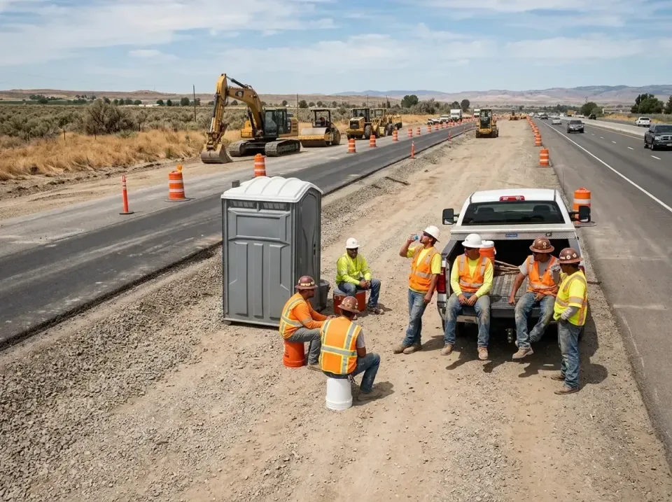 highway-road-construction-crew-007 — frequently asked questions, Porta Potty and Restroom Rentals in Savannah, MO